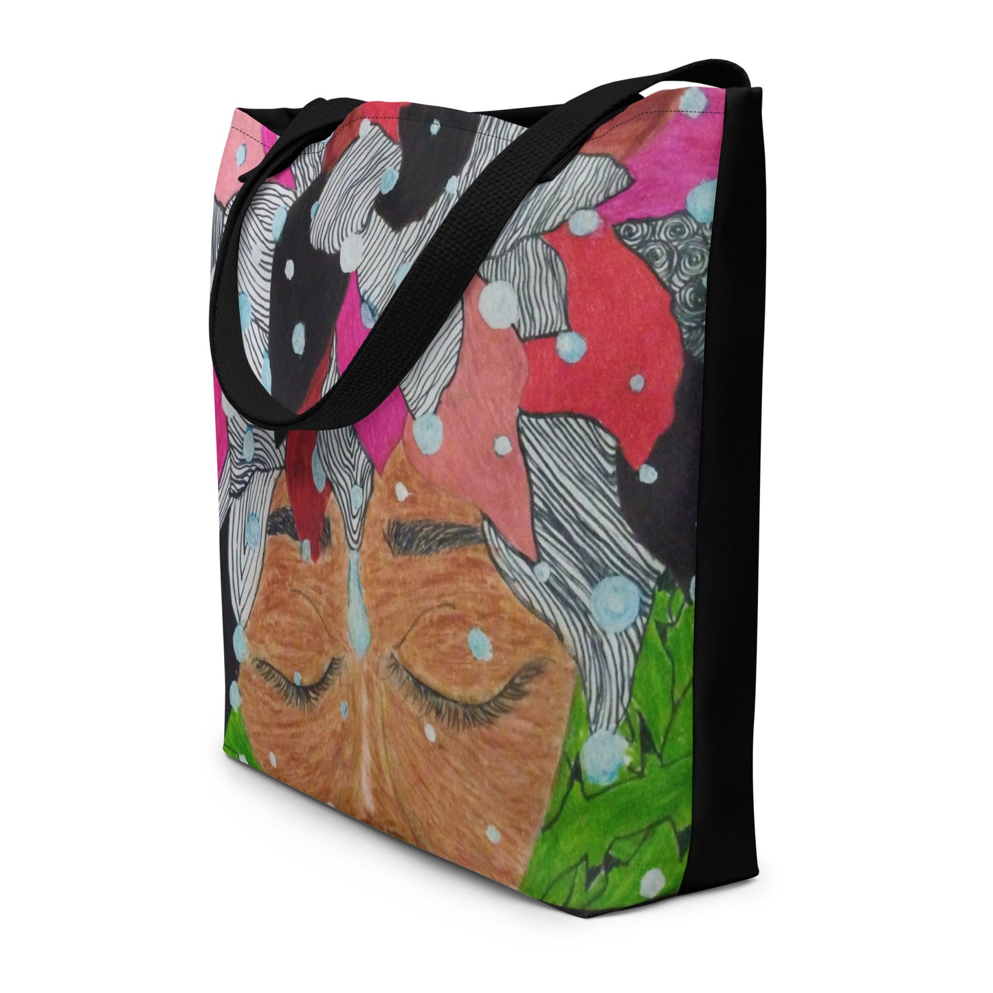 All-Over Print Large Tote Bag