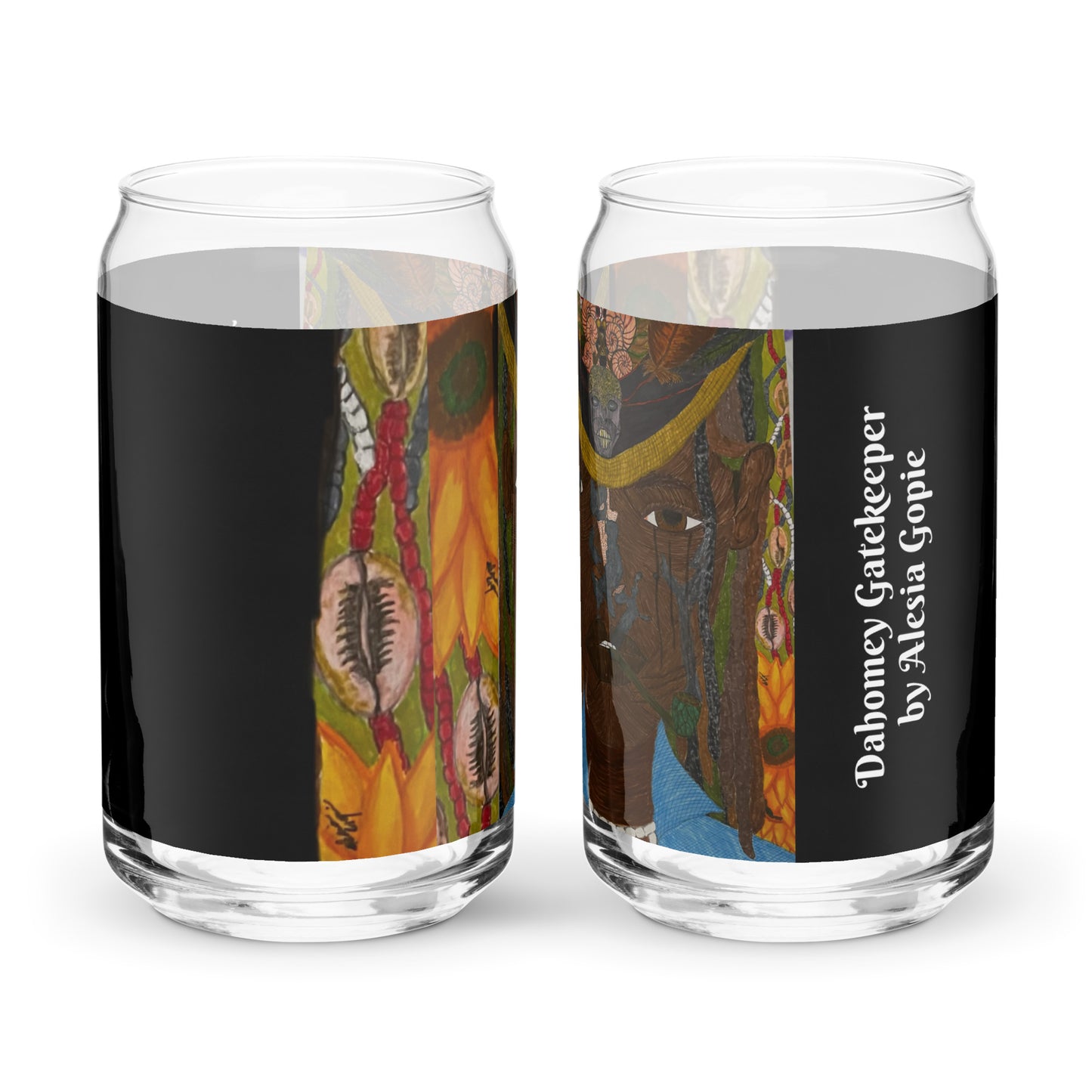 Can-shaped glass