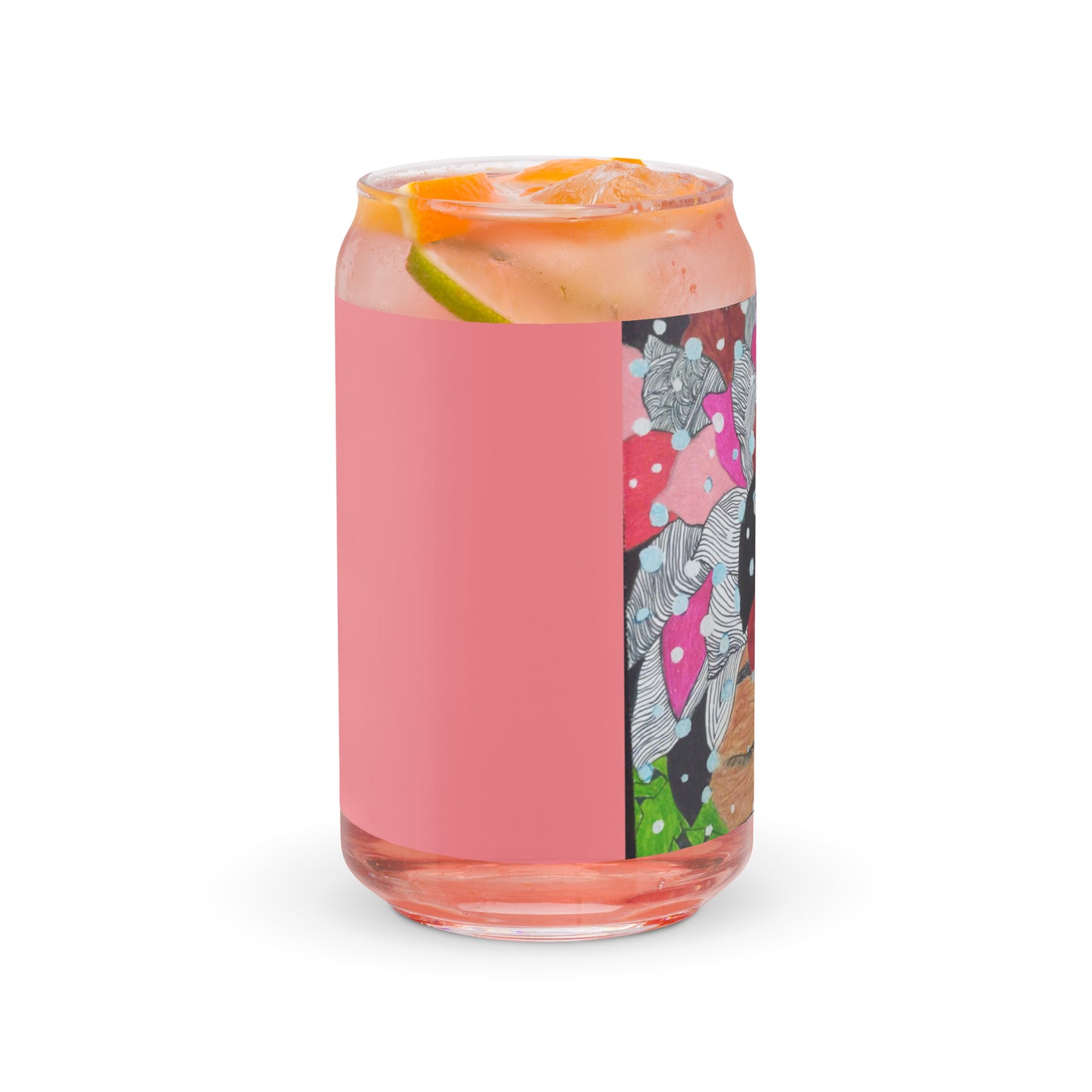 Can-shaped glass