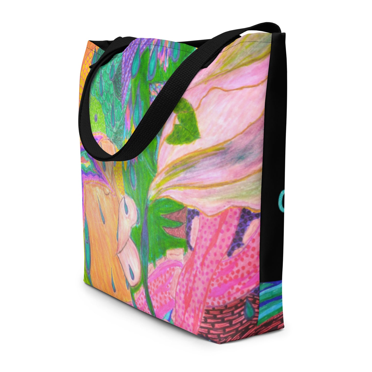 All-Over Print Large Tote Bag