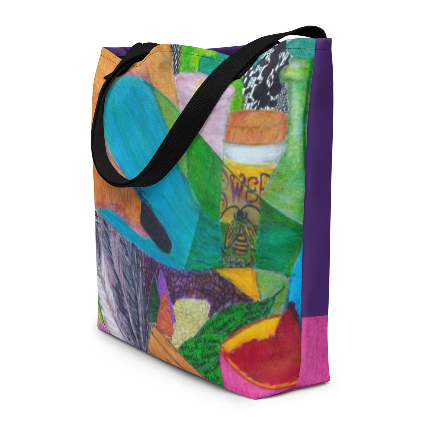 All-Over Print Large Tote Bag