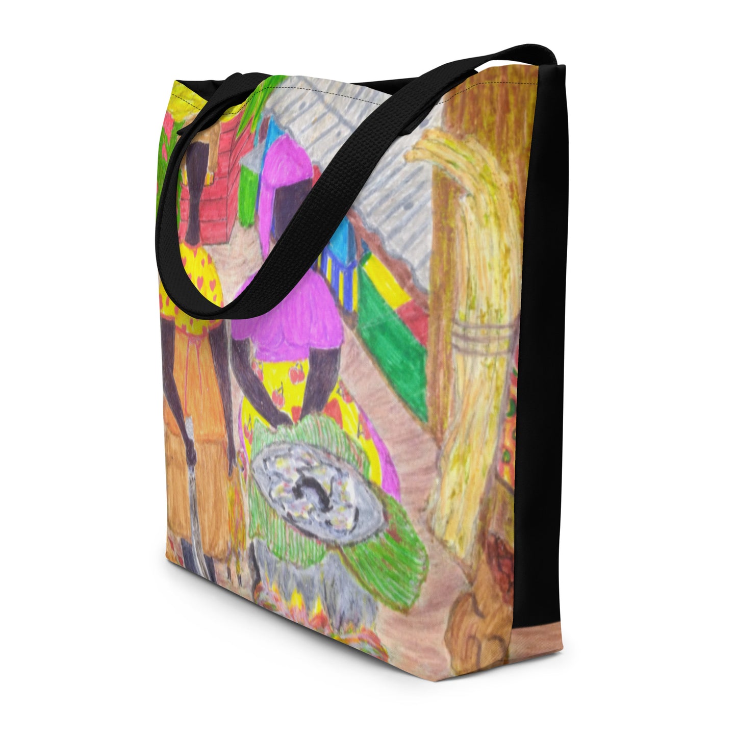 All-Over Print Large Tote Bag