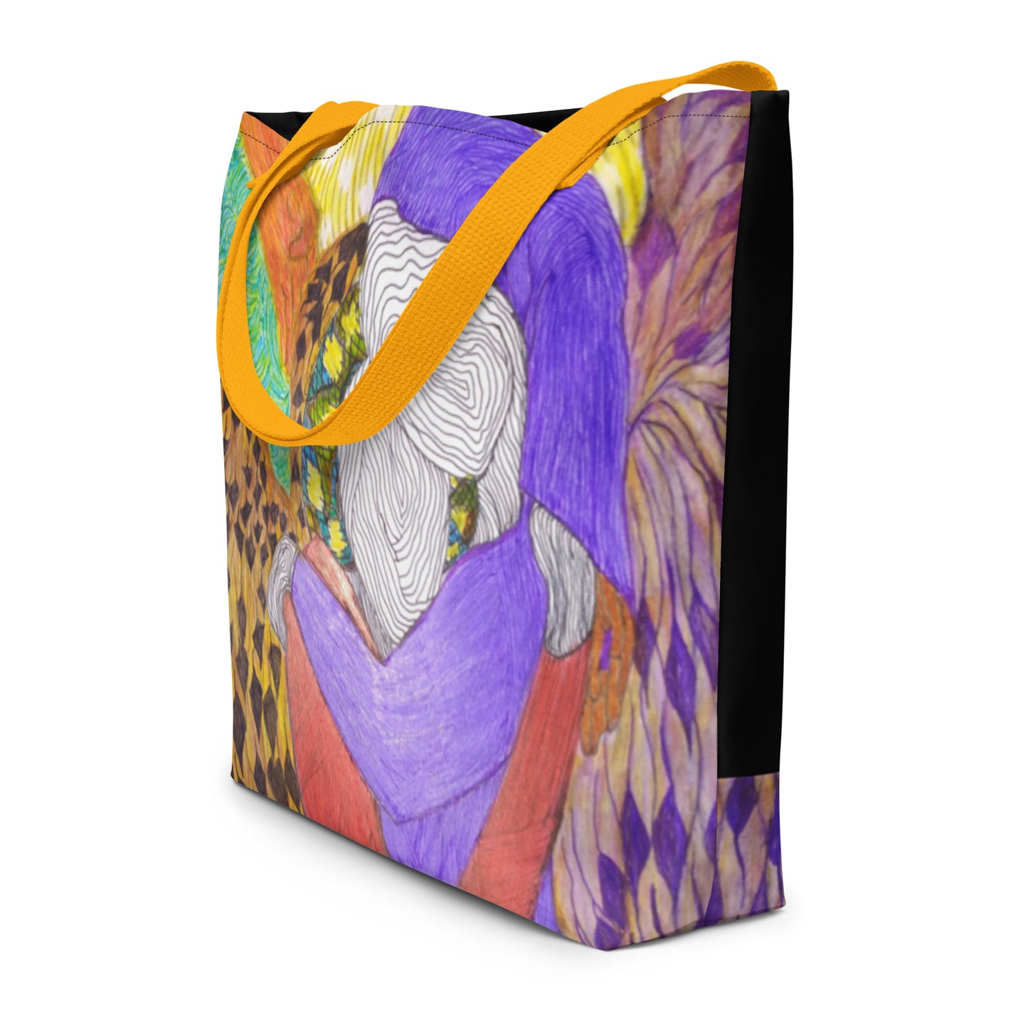 All-Over Print Large Tote Bag