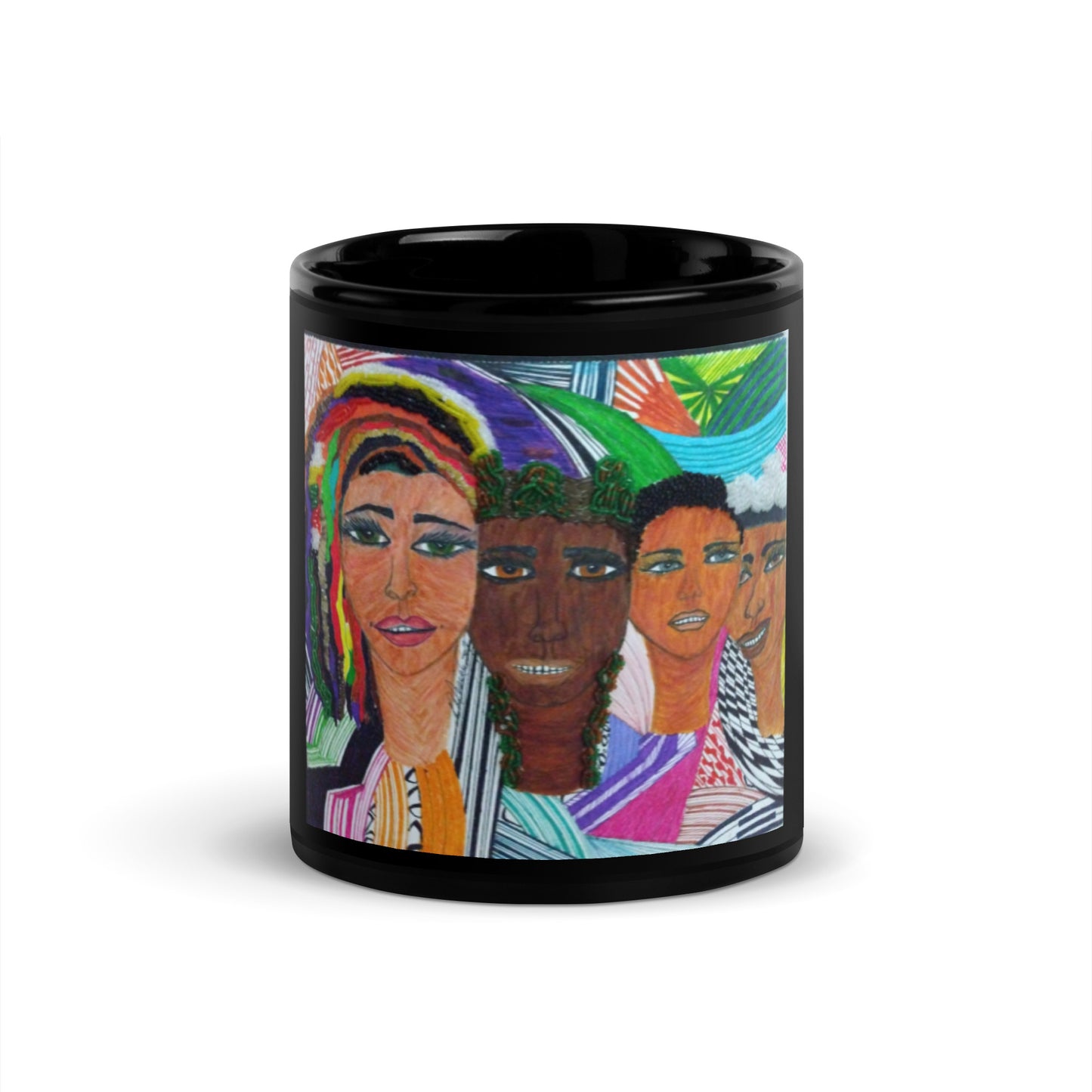 Black Glossy Mug