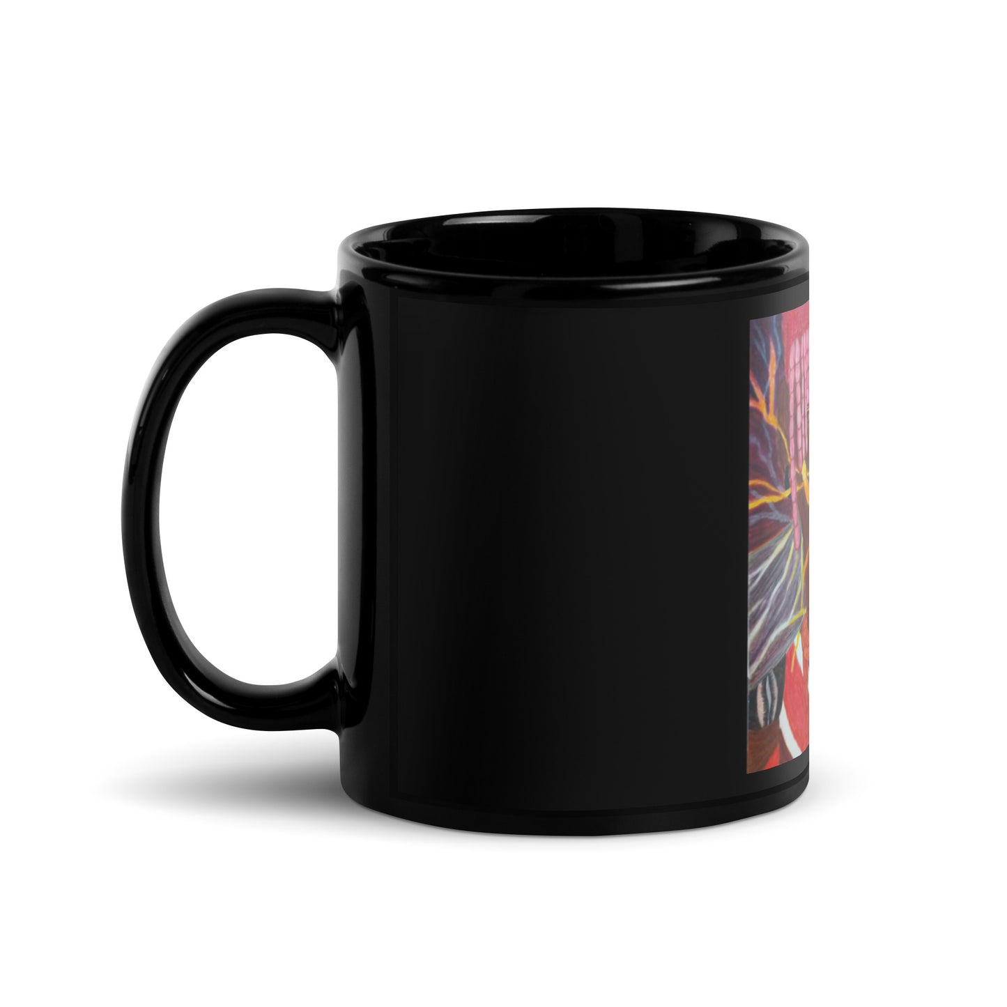 Black Glossy Mug