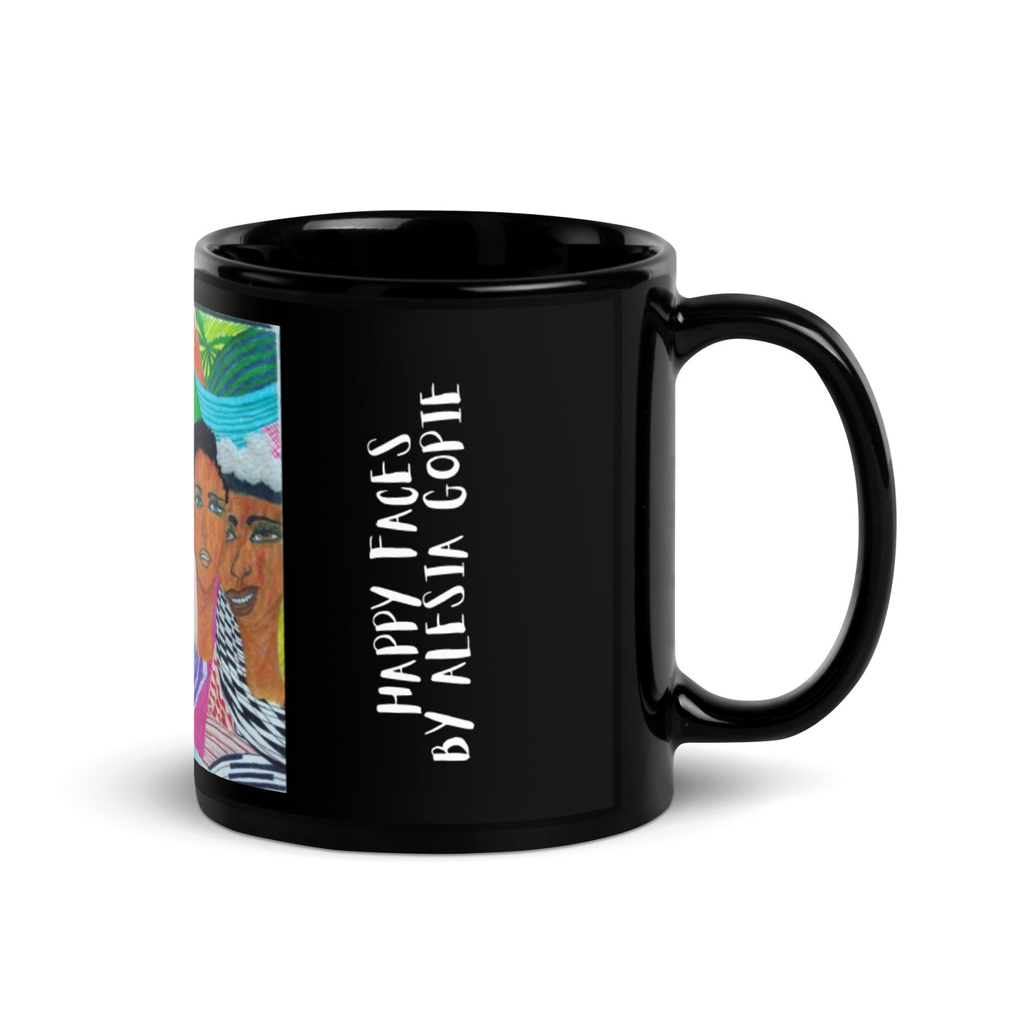 Black Glossy Mug