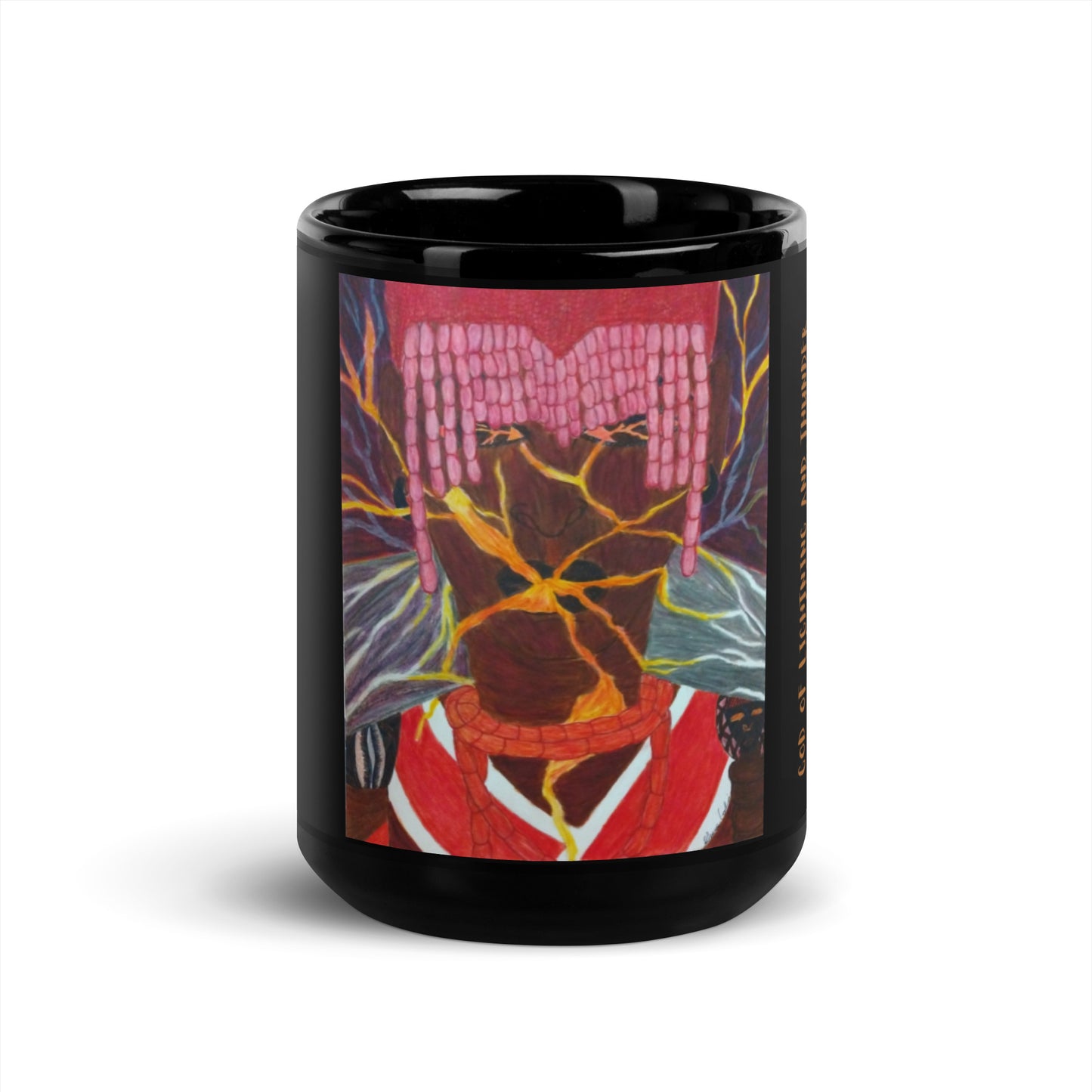 Black Glossy Mug