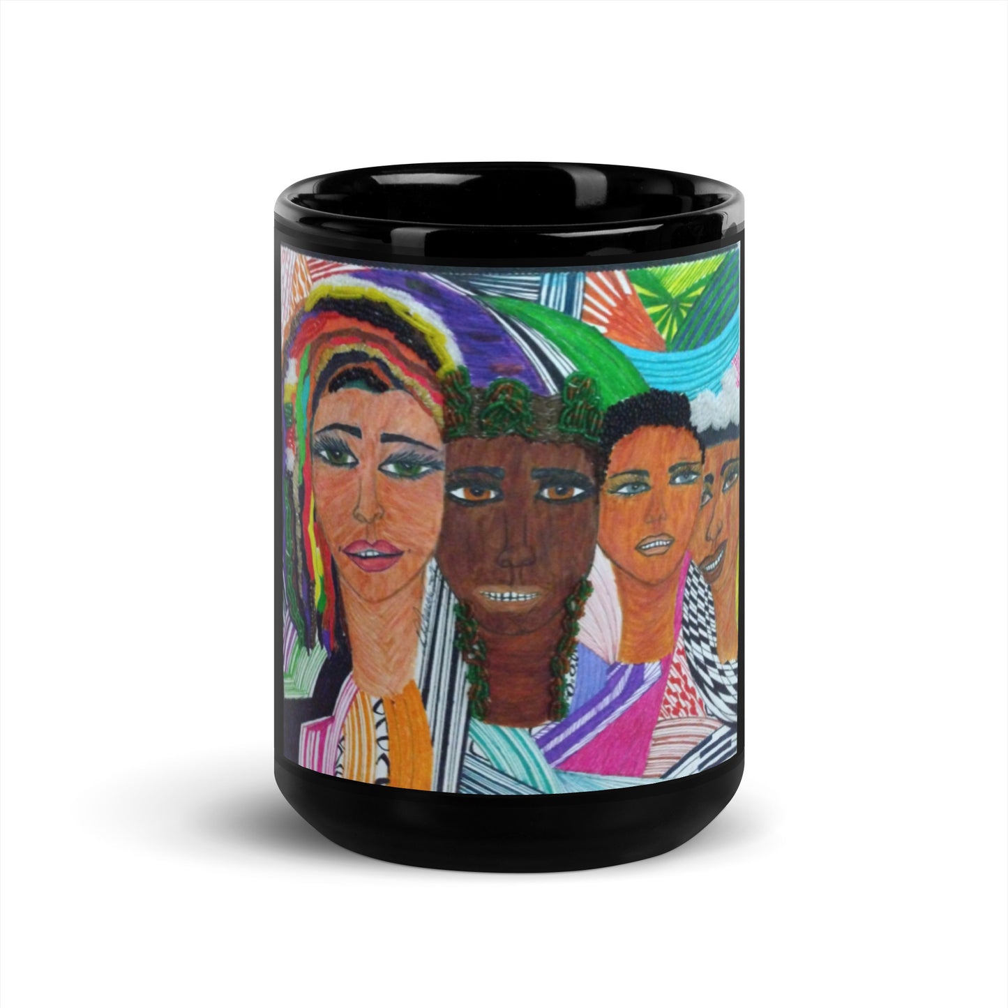 Black Glossy Mug
