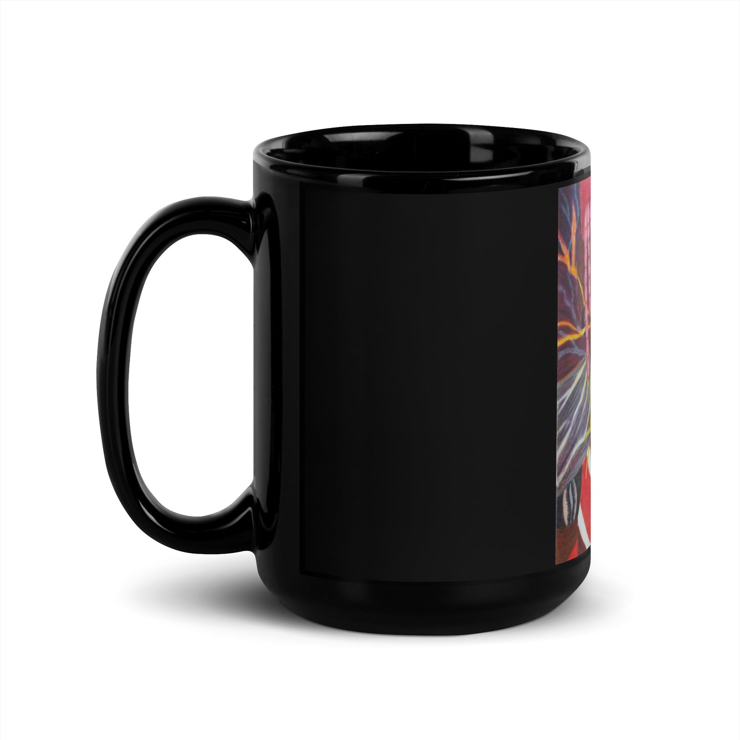 Black Glossy Mug