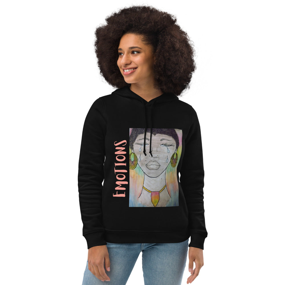 Women's eco fitted hoodie