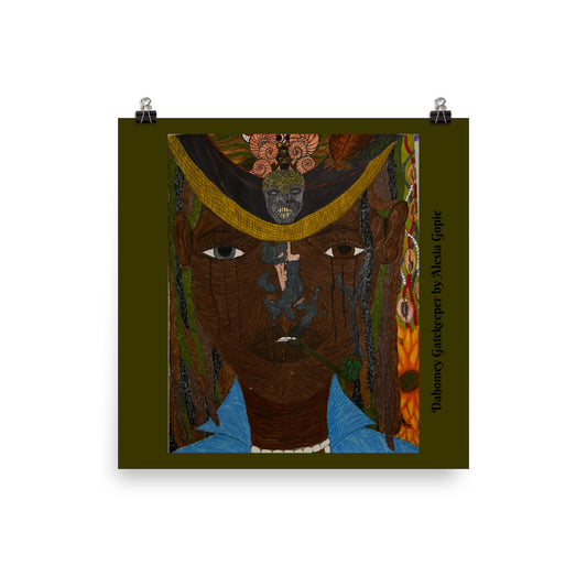 Photo paper poster