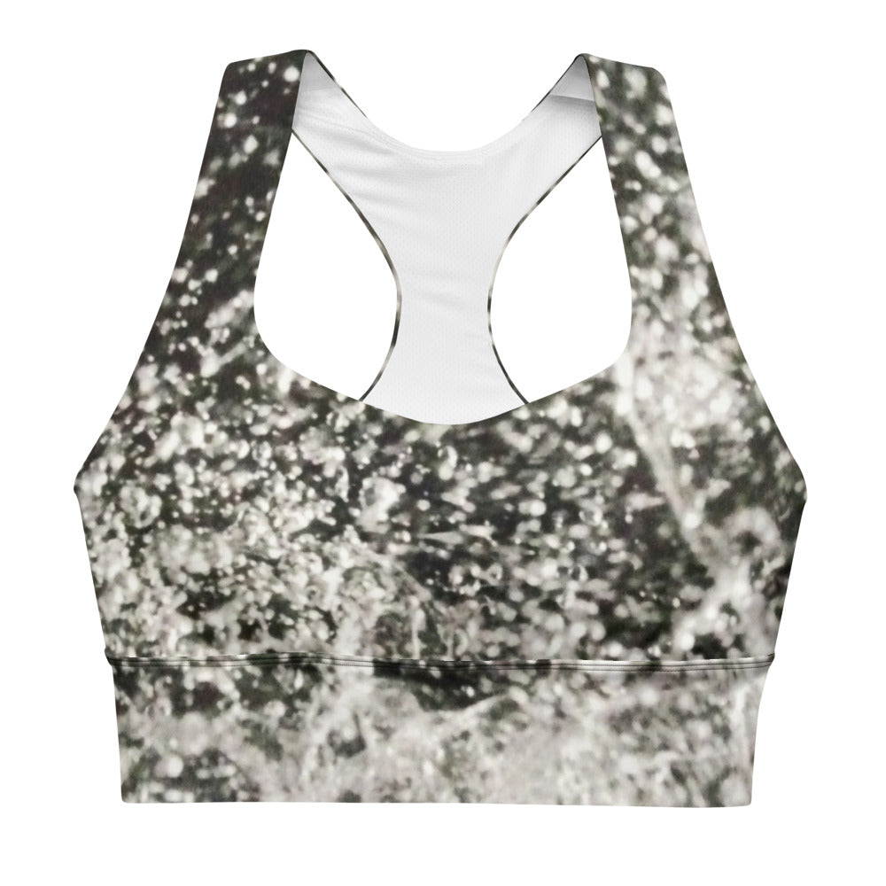 Longline sports bra